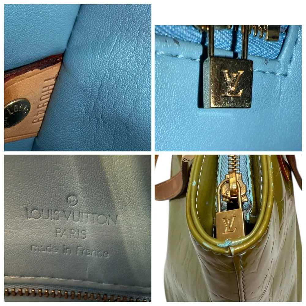 Louis Vuitton Vernis tote-see callouts